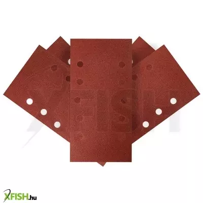 neotools csiszolópapír tépőzáras 115 x 230mm, k120, lyukas, 5db