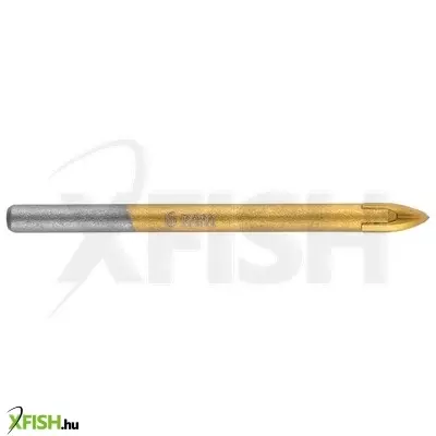 Neotools univerzális, 4 élű üvegfúró, fa, műanyag, fém kőzetanyagok fúrásához, titánium bevonat, 6mm