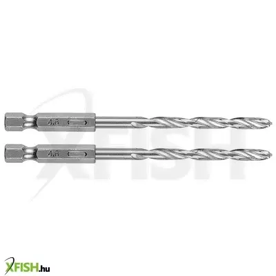 Neotools csigafúró, 1/4 hatszög szárral, hss din 338, 4,8mm, 2db/cs