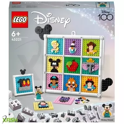 Lego disney classic 43221 a disney animációs ikonjainak 100 éve