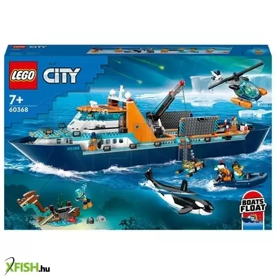Lego city 60368 sarkkutató hajó
