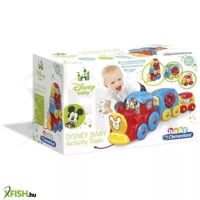 Clementoni disney mickey fejlesztő kisvonat