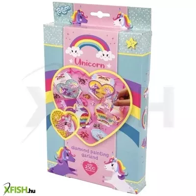 totum unikornis gyémánt festés