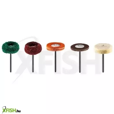 neotools kefe és polírozó készlet, mini fúró- és csiszológéphez, 12db