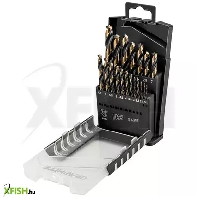 neotools hss-cnc csigafúró készlet, 124°, pro-tec, 1.0 - 10.0mm, 19db