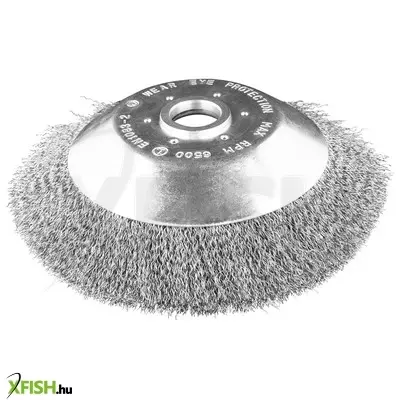 Neotools drótkorong, fazékkefe hullámos 200 X 25, 4mm benzines kaszákhoz