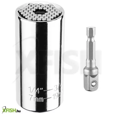 Neotools univerzális dugókulcs 7-19mm, 1/4 alumínium-3/4 alumínium