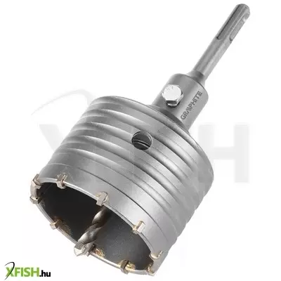 Neotools koronafúró, körkivágó, 80 mm, sds plus szárral és központfúróval