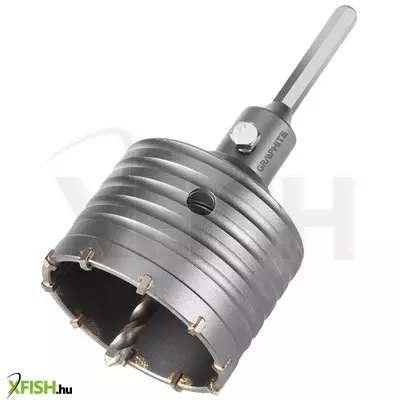 Neotools koronafúró, körkivágó, 80 mm, hatszög szárral, központfúróval