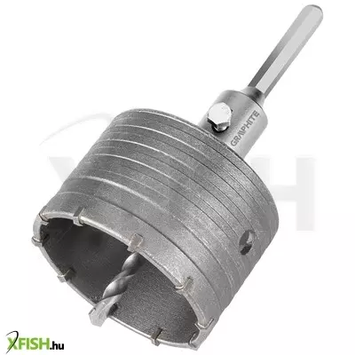 Neotools koronafúró, körkivágó, 85 mm, hatszög szárral, központfúróval