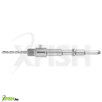 Neotools koronafúró, körkivágó adapter, hatszög szárral, központfúróval, m22, 200mm