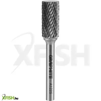 Neotools keményfém marófej, turbómaró, a, hengeres, 12x25mm, szár méret 6x45mm