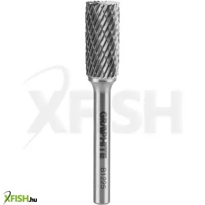 Neotools keményfém marófej, turbómaró, b, hengeres, frontélezéssel, 12x25mm, szár méret 6x45mm