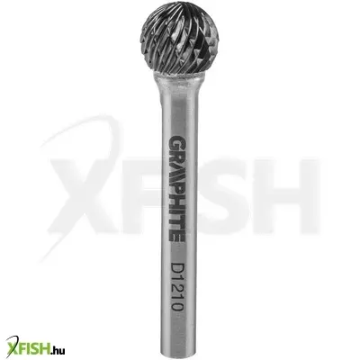 Neotools keményfém marófej, turbómaró, d, gömb, 12x10mm, szár méret 6x45mm