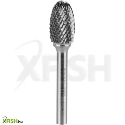 Neotools keményfém marófej, turbómaró, e csepp, ovális, 14x22mm, szár méret 6x45mm