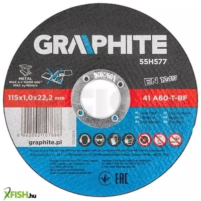 Neotools vágókorong, fémhez, 115x1x22.2 mm, 41 a60-t-bf, 10db