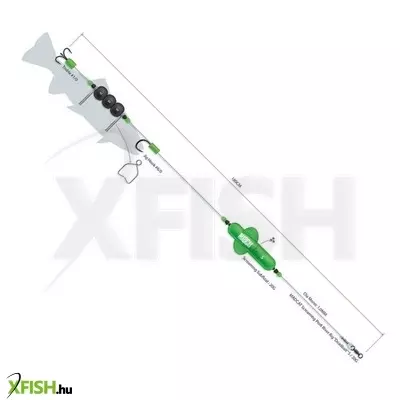 Madcat Screaming Profirr Db Kész Harcsázó Szerelék 180cm 1.00mm 1.0/6.0-ás 1db/csomag
