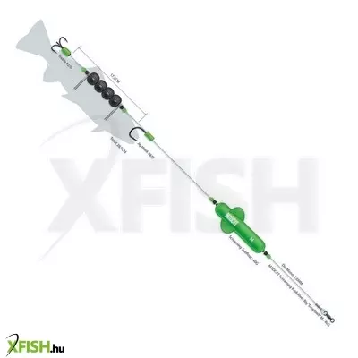 Madcat Screaming Profirr Db Kész Harcsázó Szerelék 180cm 1.00mm 2.0/8.0-ás 1db/csomag