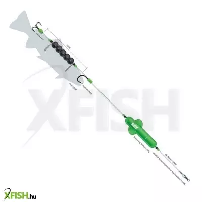 Madcat Screaming Profirr Db Kész Harcsázó Szerelék 180cm 1.00mm 3.0/10-es 1db/csomag