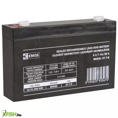 Hecht 561810030 - Quad akkumulátor 6v/7ah