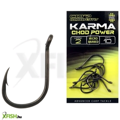 Carp Academy Karma Chod Power Bojlis Horog 4-es 10db/csomag