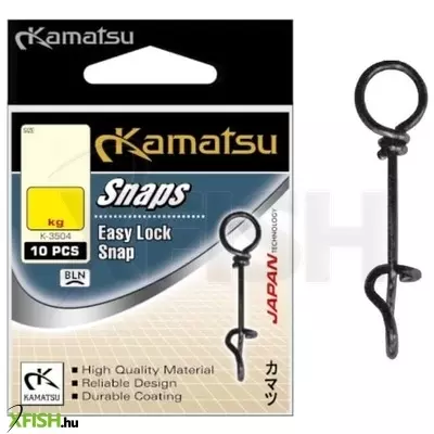 Kamatsu Easy Lock Snap Kapocs 1 Bln 12 Kg 10 db/csomag