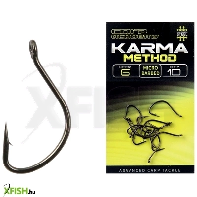Carp Academy Karma Method Feeder Horog 2-es 10db/csomag