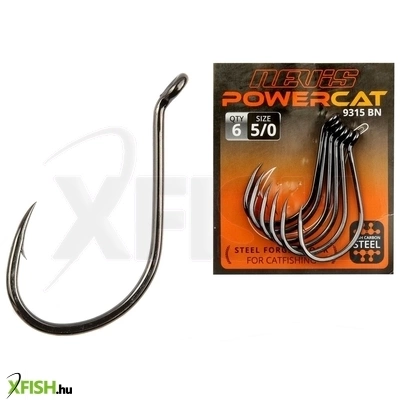 Nevis Power Cat Harcsázó Horog 5.0-ás 6db/csomag