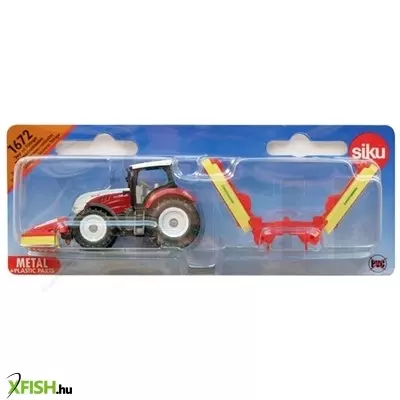 Siku steyr traktor aratóval 187 - 1672