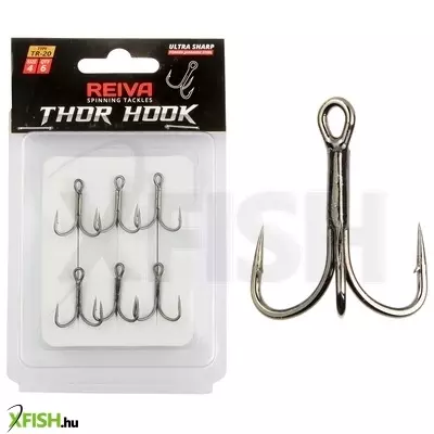 Reiva Treble Hook Tr-20 Hármas Horog 2-es 6 db/csomag