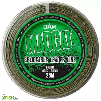Madcat Spliceable Leader Harcsázó Előkezsinór 25m 1.00mm 110Kg