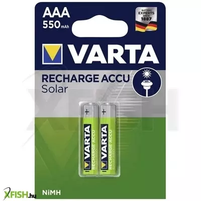 home varta 56733 akkumulátor aaa, nimh akkumulátor, mini ceruza, 550 mah kapacitás, 2 db/csomag