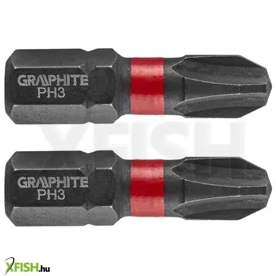 Neotools torziós ütvecsavarozó bit ph3x25mm, 2db