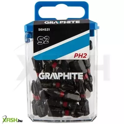 Neotools torziós ütvecsavarozó bit ph2x25mm, 20db