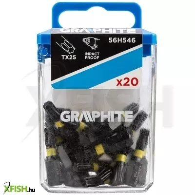 Neotools torziós ütvecsavarozó bit tx25 X 25mm, 20db