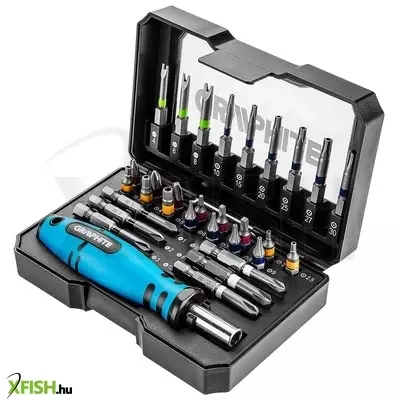 Neotools csavarhúzó bitkészlet, 31db., bitek 25mm - 15db, bitek 50mm - 15db., bittartó - 1db