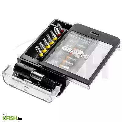 Neotools csavarhúzó bitkészlet, 15db., bitek 14mm - 8db, mágneses bittartós 1db