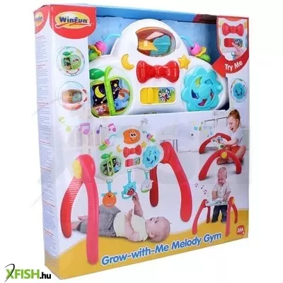 Winfat 2 az 1-ben zenélő babaállvány