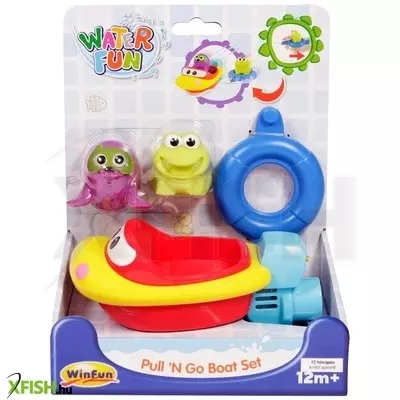 winfat bébi fürdőjáték kishajóval