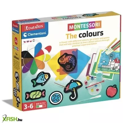 Clementoni montessori - fedezd fel a színeket