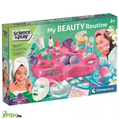 Clementoni tudomány és játék - szépségszalon készlet