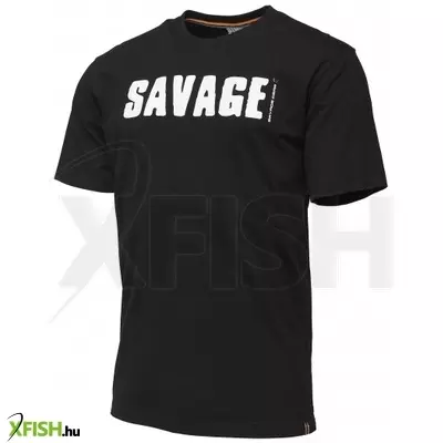 Savage Gear Simply Savage Logo-Tee póló XXL