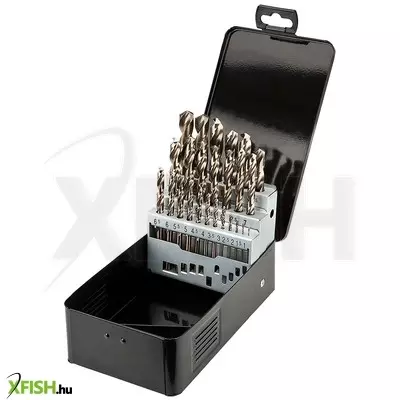 Neotools csigafúró készlet hss-cobalt, 1.0 - 13.0mm, 25db