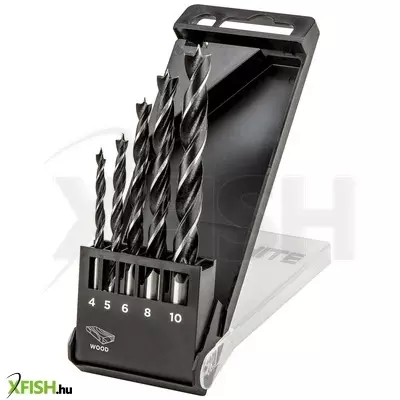 neotools fafúró készlet spirál, 4.0 - 10mm, 5db