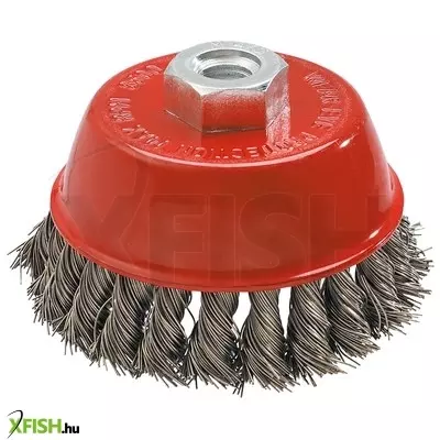 Neotools drótkorong, fazékkefe sodrott 65mm m14