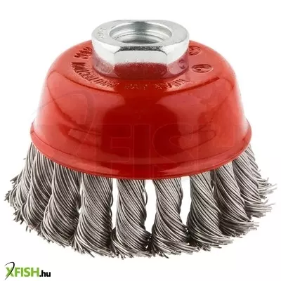 Neotools drótkorong, fazékkefe sodrott 80mm m14