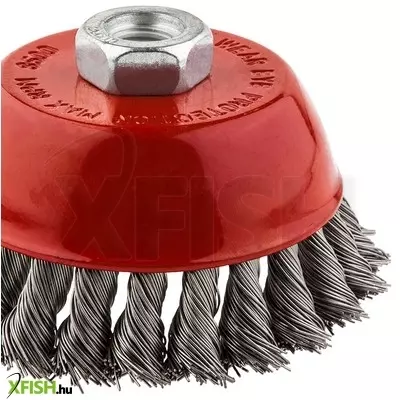 Neotools drótkorong, fazékkefe sodrott 100mm m14