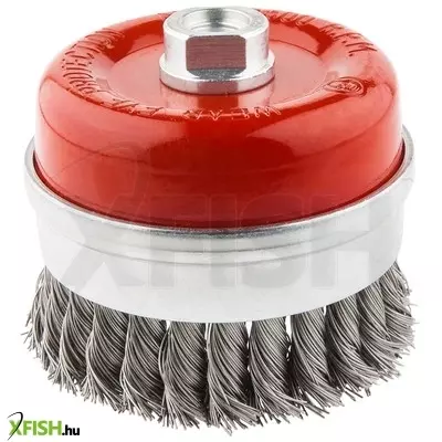 Neotools drótkorong, fazékkefe, sodrott, 65mm, m14