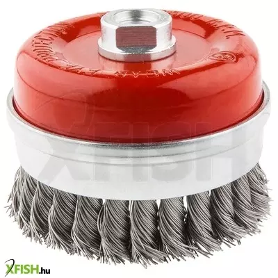 Neotools drótkorong, fazékkefe sodrott 100mm m14