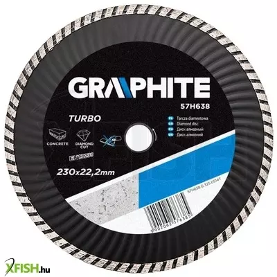 Neotools gyémánt vágókorong 230mm turbo hűtőbordás